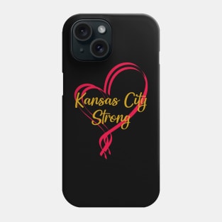 Kansas City Strong Heart Love Phone Case