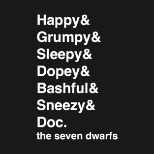 The Seven Dwarfs T-Shirt