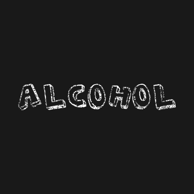 Alcohol Fun Font - Distressed by PsychicCat