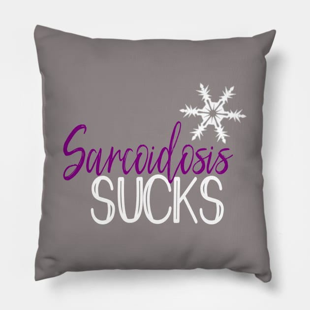 Sarcoidosis Sucks Pillow by Cargoprints