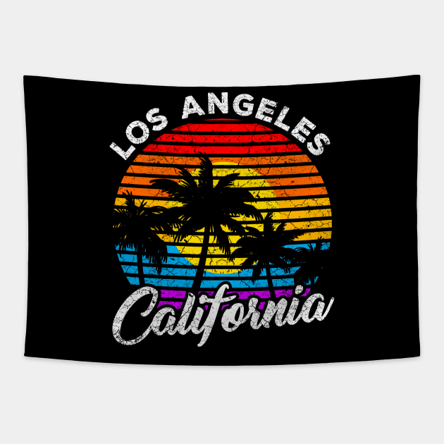 Los Angeles California Tapestry by Mila46