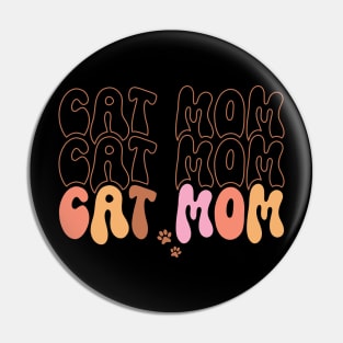 Cat Mom Cat Mom Pin