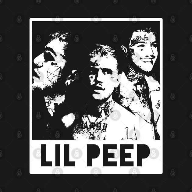 Discover Lil peep line art - Lil Peep - T-Shirt