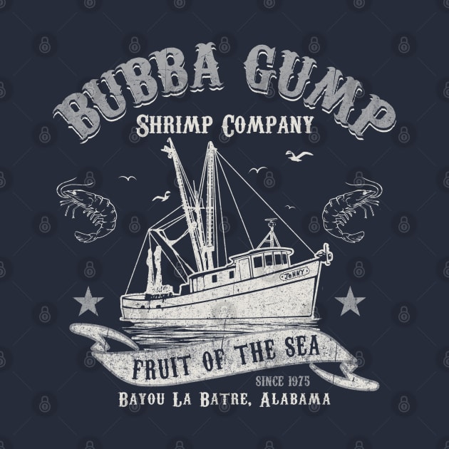 Alabama Shrimping Company by Alema Art