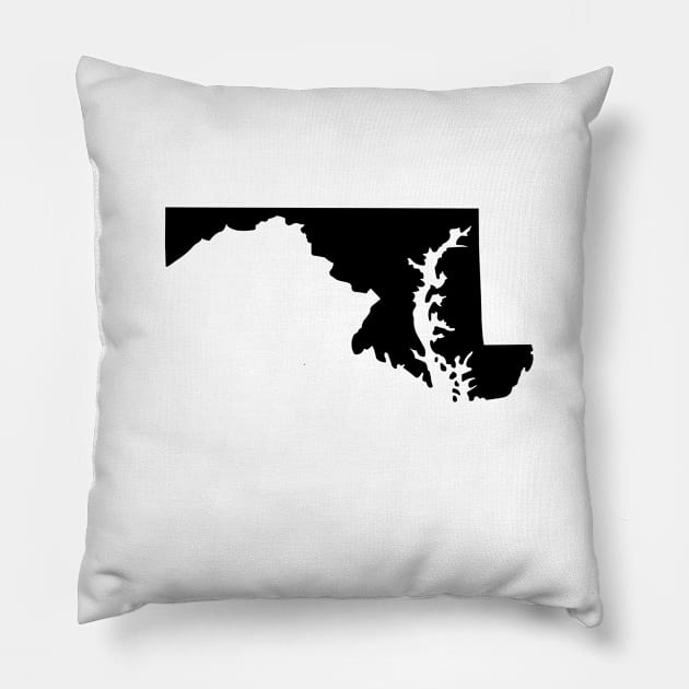 Maryland State Pillow by sweetsixty