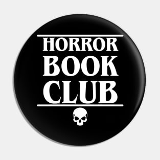 Horror Book Club (Classic) Pin