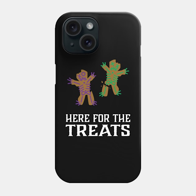 Here For The Haunted Treats Phone Case by ShawnIZJack13