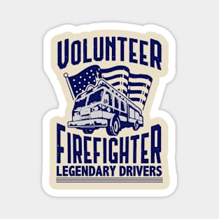 Volunteer Firefighter Magnet