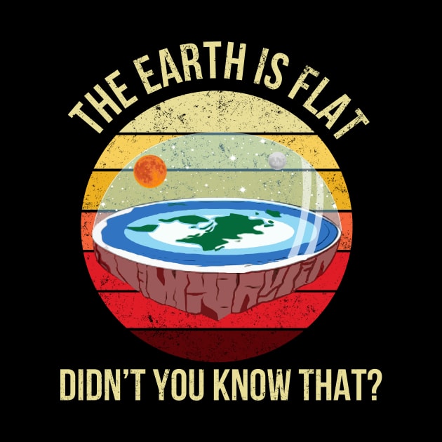 The Earth Is Flat Didn't You Know That by WilliamHoraceBatezell