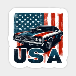 American car Magnet