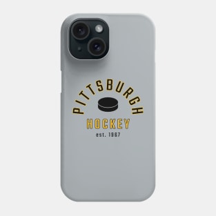 Vintage Pittsburgh Hockey Phone Case