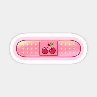 Cherry Bandaid Magnet