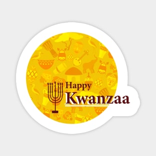 Kwanzaa holiday Magnet