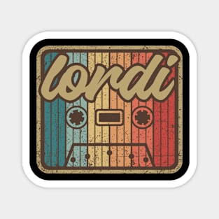 Lordi Vintage Cassette Magnet