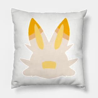 Fire bunny Pillow