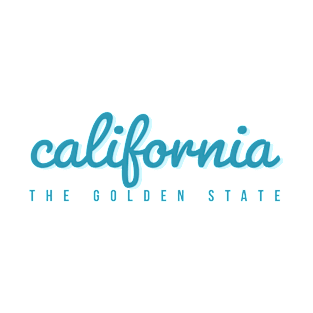 California The Golden State Retro Groovy T-Shirt