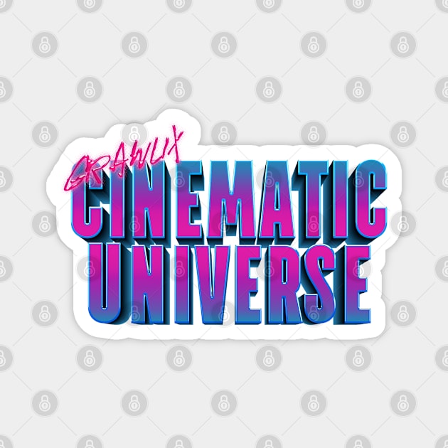 Grawlix Cinematic Universe Logo Magnet by Strangers With T-Shirts