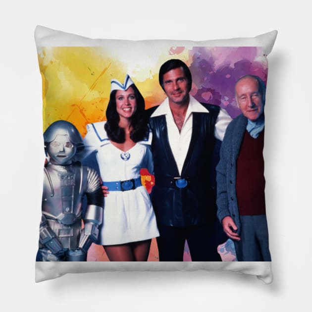 buck roger Pillow by NONOKERS