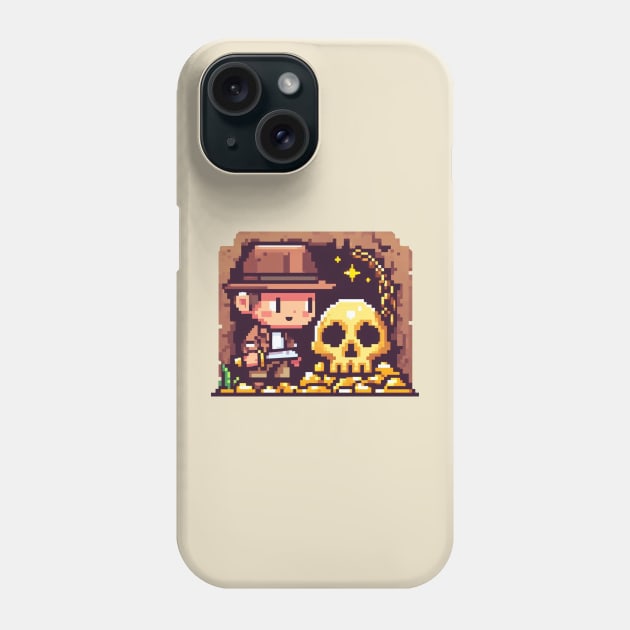 Raiders of the Lost Ark 8Bit Phone Case by nerd.collect