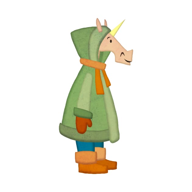 Cozy Hoody Unicorn by Thatssounicorny