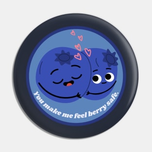 Berry Safe Together Pin