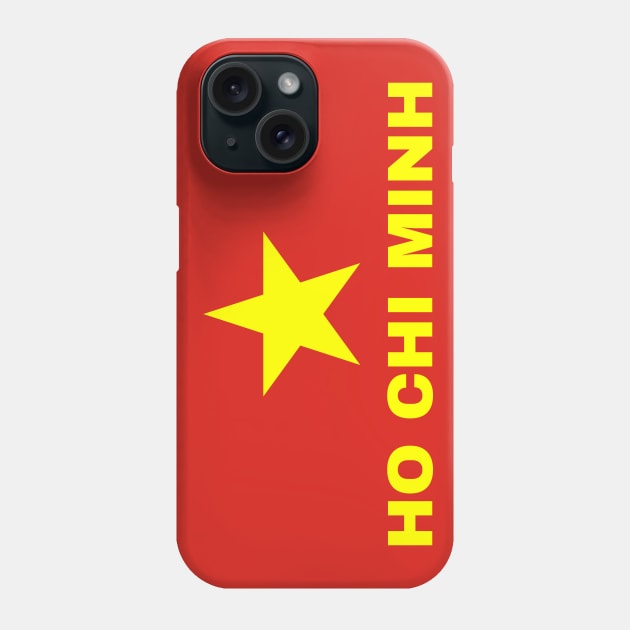 Ho Chi Minh City in Vietnamese Flag Phone Case by aybe7elf