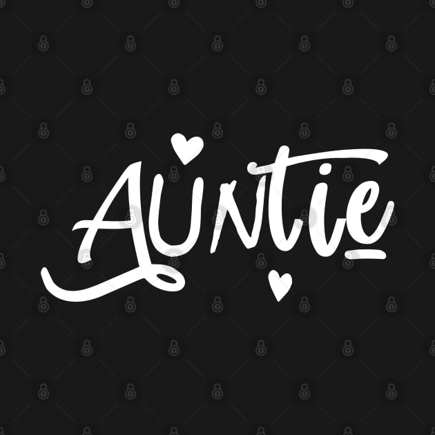 auntie  white by NewMerch