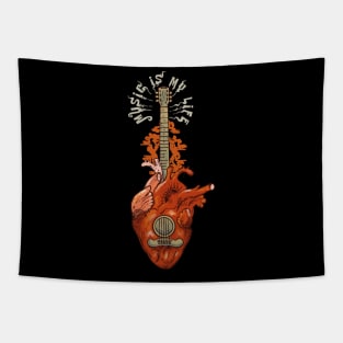 Music is my life Tapestry