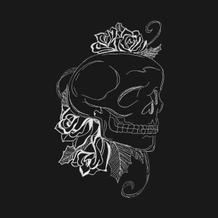 Skull and flowers T-Shirt