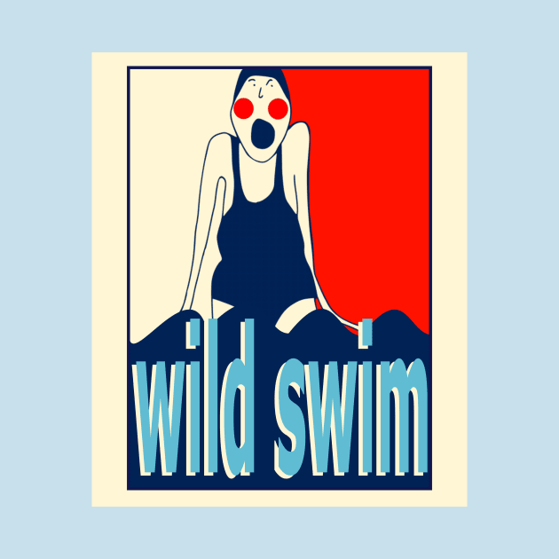 WILD SWIM by krisevansart