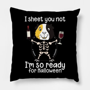 Funny Guinea Pig Halloween Costume Pillow