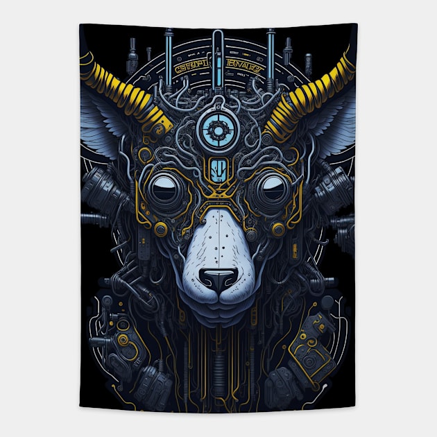 Electric Sheep Tapestry by Houerd