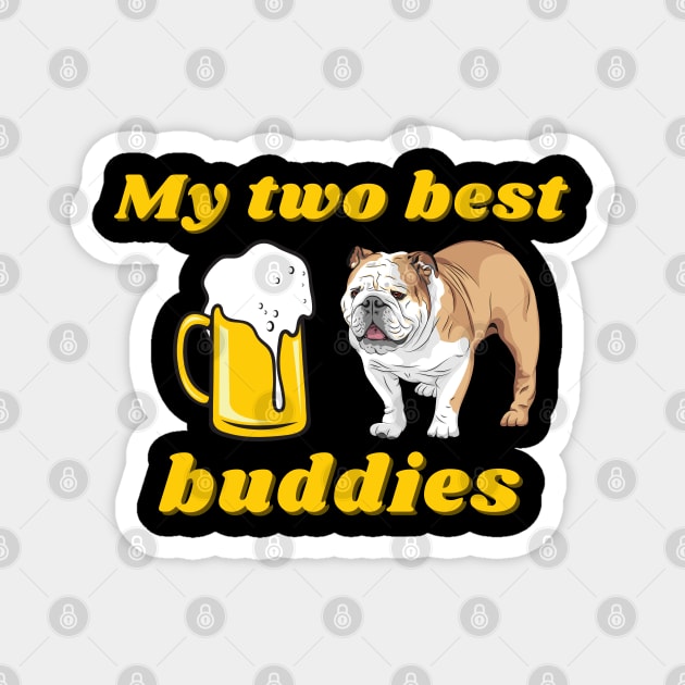 Best buddies Magnet by meltubs76