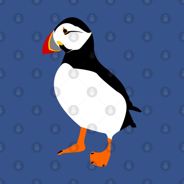 Farne Island Puffin #1 by Bun Art Store