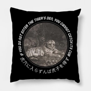 Japanese Tiger Pillow