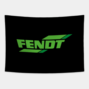 Fendt Tractors Logo green Tapestry