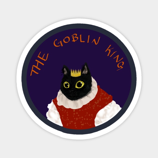 The Goblin King Rises Magnet by MooseintheHat