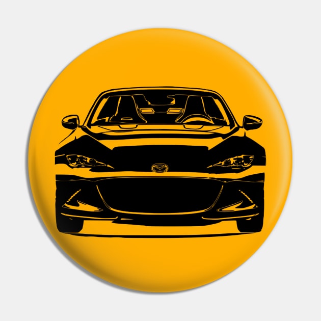 Mazda Miata MX5 IV Simple Sketch B Pin by CharlieCreator