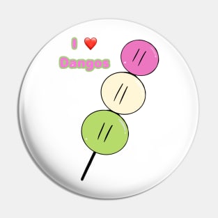 I love Dangos Pin