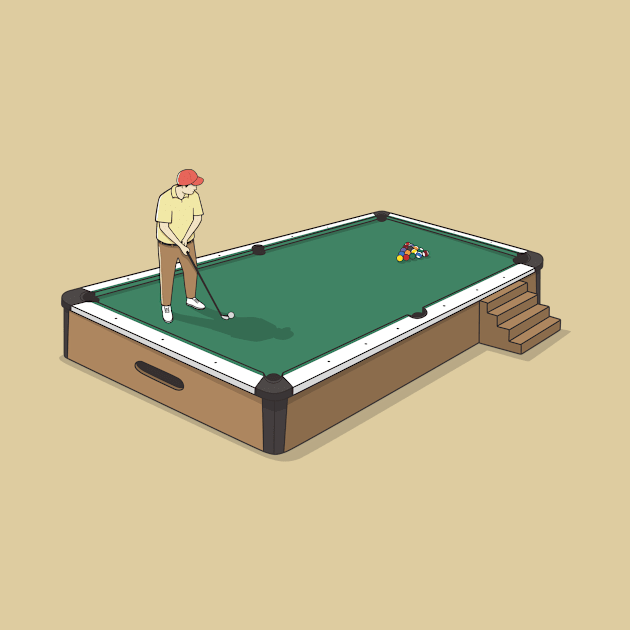 Golf Pooltable by doodldo