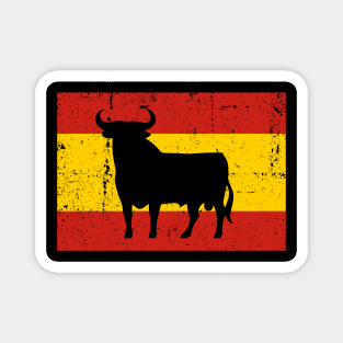 Bandera de España - Toro de Osborne Magnet