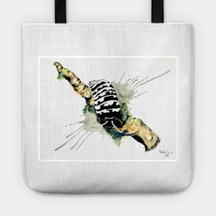 Armadillidium Maculatum "Zebra" Isopod Watercolor Tote