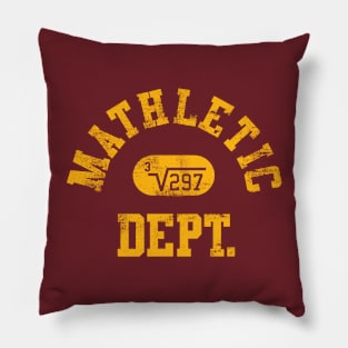 MATHLETIC DEPARTMENT Pillow