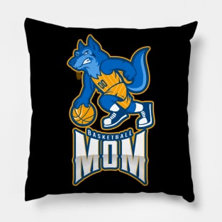 Mom Basketball Design Pillow