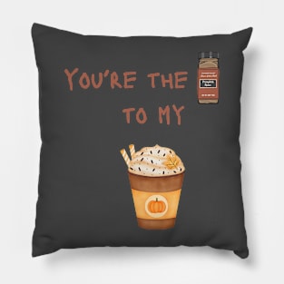 Pumpkin Spice to Latte Pillow