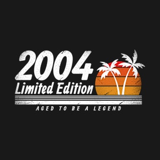 2004 Limited Edition Aged 16 Years Gift Idea T-Shirt