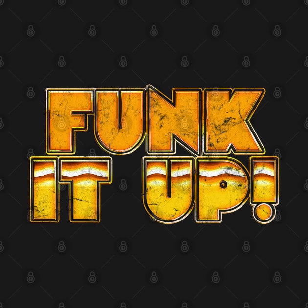 Funk It Up! / Retro Music Fan Design by DankFutura
