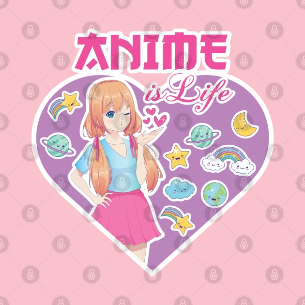 Anime is Life by Fun Personalitee