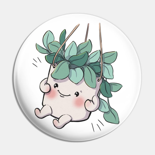 Happy Planter Pin by Melissa Jan