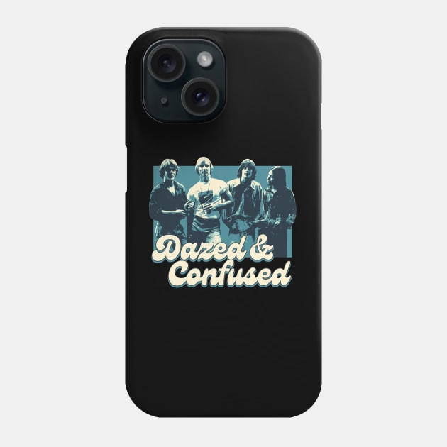 Dazed and Confused Retro Style Phone Case by mia_me